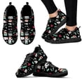 thumbnail image 1 of Zapatos médicos para mujer, zapatillas cómodas con cordones y diseño de dibujos animados de doctora, zapatos deportivos médicos para enfermeras, zapatillas de tenis para niñas., 1 of 6