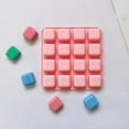 thumbnail image 7 of 16 Square Checkered Molds,Topboutique Chocolate Silicone Molds for Candy and Chocolate,Square Caramel Candy Silicone Molds,Pink Hard Candy Mold,4 Pcs,5.74 x 5.67 in, 7 of 7
