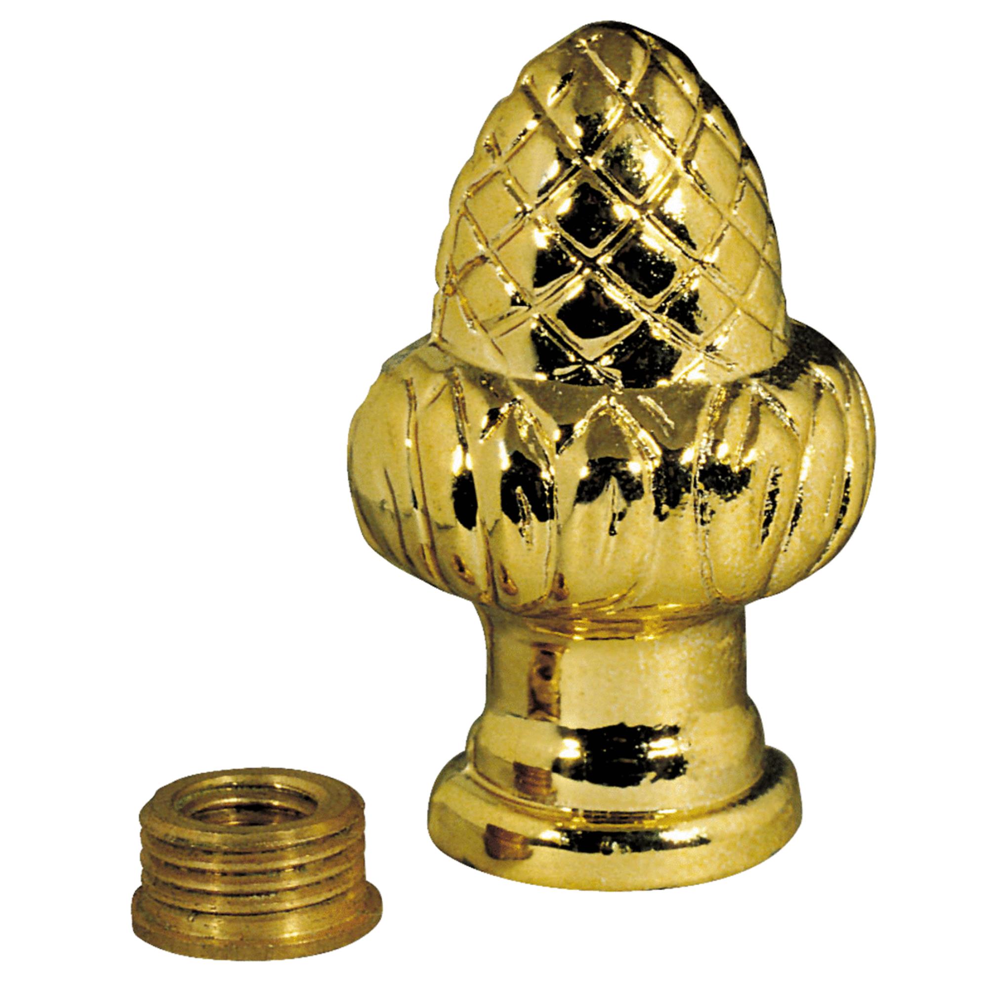 Westinghouse 11/2" Acorn Lamp Finial and Finial Thread Reducer
