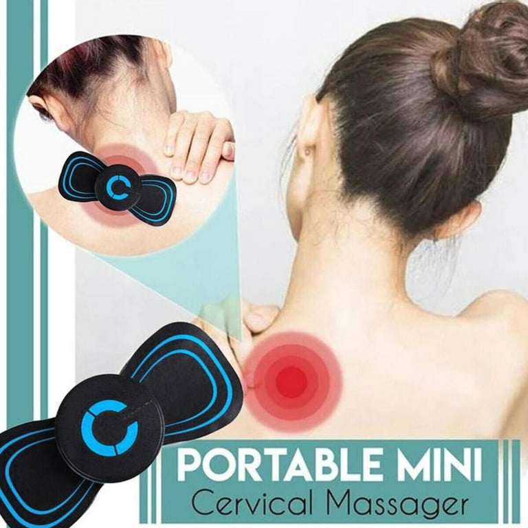 G · PEH Portable Electric Neck Massager Back Cervical Vertebra Stimulator  Massage Device