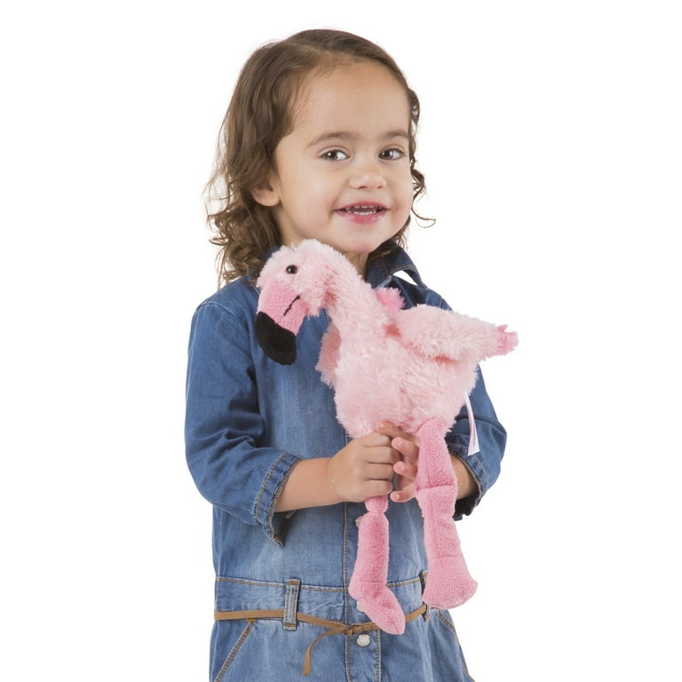 Melissa Doug Scarlet Flamingo Stuffed Animal Walmart