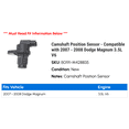 thumbnail image 2 of Camshaft Position Sensor - Compatible with 2007 - 2008 Dodge Magnum 3.5L V6, 2 of 2