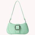 thumbnail image 1 of Bolso de hombro elegante para mujer Bolso de mano clásico retro resistente a los arañazos (verde), 1 of 5