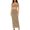 Rose Gold, variant on Odeerbi Solid Color Sequin Dress for Women 2025 Sequin Fashion Solid Color Zipper Tops And Skirt Two-Piece Suits Gray