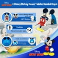 thumbnail image 3 of Disney Mickey Mouse Toddler Boys Cotton Baseball Cap Age 2-5, 3 of 4