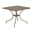 thumbnail image 3 of 35.5SQ White Patio Table Set, 3 of 4