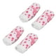 thumbnail image 2 of 4 pares de calcetines autocalentables de algodón transpirables con diseño de turmalina, calcetines cálidos y calefactados para invierno, universales, color blanco, 2 of 12