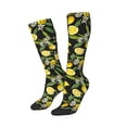 thumbnail image 2 of Balery Lemon Fruits Flowers Leaves Fun Novelty Socks Men'S Women'S Crew Socks Funny Crazy Novelty Socks Quirky And Cool Socks, 2 of 9