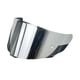 thumbnail image 4 of Protector de casco de motocicleta profesional Fácil de instalar Reemplazo de piezas Premium Face Plata, 4 of 9