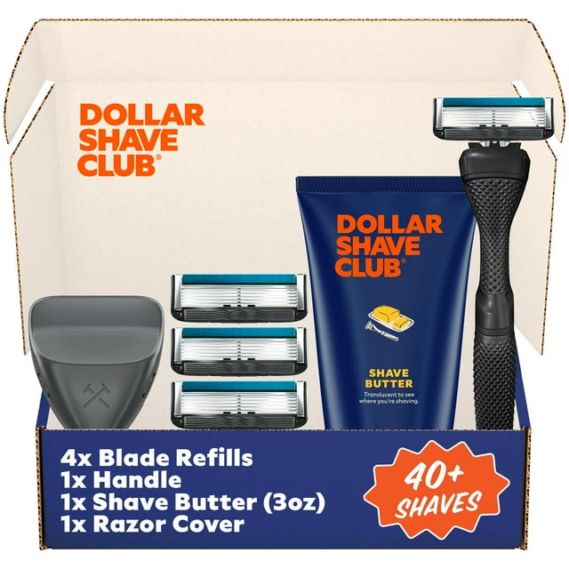 Set de afeitado Dollar Shave Club Member con 4 cartuchos de recarga