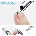 thumbnail image 4 of ShenMo Professional Toenail Clippers - Precision Ingrown Toenail Cutter For Thick Toes Toe Nail Scissors Stainless Steel Soft Handle, 4 of 5
