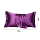 thumbnail image 3 of Fiudx Funda de Almohada de Seda Satinada, Tejido Suave y Transpirable, Superficie Lisa y Brillante, Ideal para El Cuidado Del Cabello y La Piel, Efecto Refrescante, Opciones Multicolor, Tamaño Estánd, 3 of 6