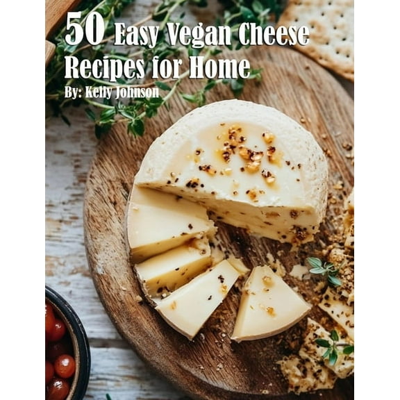 50 Easy Vegan Cheese Recipes for Home, (Paperback)