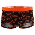 thumbnail image 2 of Ropa interior para hombre, pantalones cortos de fibra de bambú suaves y bajos, con bolsa L, 2 of 9