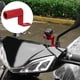 thumbnail image 3 of Soporte de espejo para motocicleta, soporte para espejo retrovisor lateral, barra de abrazadera, soporte para teléfono, color rojo, 3 of 10