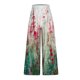 thumbnail image 4 of ICHUANYI Clearance Women Fashion Casual Printing Elastic Waist Loose Full Length Pants ICHUANYI "ICHUANYI", 4 of 4