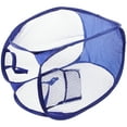 thumbnail image 6 of Foldable Easy Open Mesh Laundry Hamper Basket for College Dorm 1 Set Blue, 6 of 7