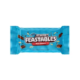 2 pack) Feastables MrBeast Milk Chocolate Bar Sampler