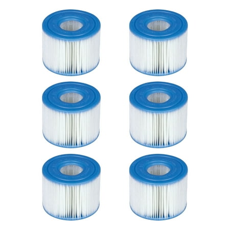 S1 Filter - Intex PureSpa Type S1 Easy Set Pool Filter Cartridges (6 Filters) | 29001E