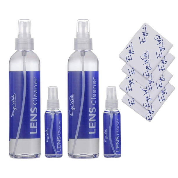 Eye Wish Eyewear Liquid Glasses Lens Cleaner 28oz & 21oz Eyeglasses