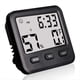 thumbnail image 1 of Higrómetro Digital para Interiores, Termómetro y Medidor de Temperatura y Humedad con Relojes de Escritorio para Dormitorio, Oficina y Hogar., 1 of 5