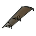 thumbnail image 2 of Front Door Arch Rainshed, Awning Window Door Awning Canopy 78.7x23.6in Entry Door Overhang Aluminum Alloy Awning Outdoor Window Awning Door Canopy, Window Awning Exterior,Sun UV, Rain Snow Protection, 2 of 13