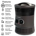 thumbnail image 4 of Calefactor Honeywell Con ventilador 360 grados, 4 of 11
