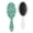 White-214, variant on Sketch Style Floral Hair Brush, Minimalist Artistic Detangler Hairbrush with Aesthetic Tribal Style, Suitable for Women Men Girls Kids, Wet & Dry Use
