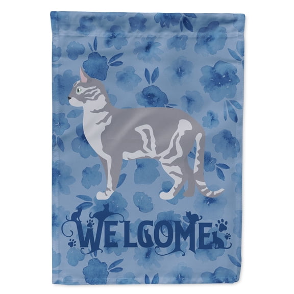 Australian Mist #2 Cat Welcome Flag Canvas House Size
