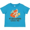 thumbnail image 3 of Inktastic My Great Grandma Loves Me Fox Boys or Girls Toddler T-Shirt, 3 of 5