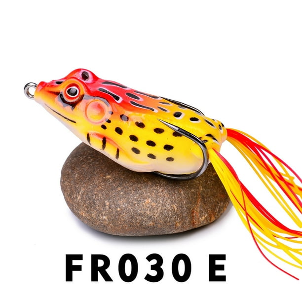 Thunder Frog Fishing Lure Lifelike Swimming Artificial Soft Bait With  Double Hide Hook Fishing Gear Accessory 