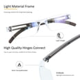 thumbnail image 2 of 8 Pack Reading Glasses, Blue Light Blocking Computer Reading Glasses for Women and Men, Anti Glare Lightweight Readers (4 Black+4 Brown,+3.50), 2 of 5