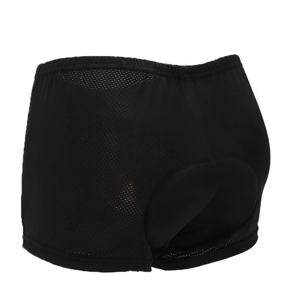 Pantalones Cortos Acolchados, Diseño De Almohadilla De Esponja, Ropa Interior De Ciclismo Cómoda Y Transpirable Para Hombres Para Hacer Ejercicio En Interiores Para Entrenar
