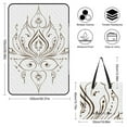 thumbnail image 2 of Bohemian Pattern Waterproof Picnic Blanket with Foldable Zipper, Suitable for Outdoor Use, Suitable for Travel, Camping, Beaches, Parks, Grasslands, Picnic Blanket Accessories, 2 of 8