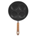 thumbnail image 2 of Sartén para panqueques, Olla para freír de cuatro orificios, sartén para cocinar, sartén para desayuno adaptada para la perfección Jadeshay A, 2 of 8