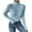 Blue, variant on Aoochasliy Womens Sweaters Clothes Pullover Cardigan Soild Long Sleeve Round-Neck