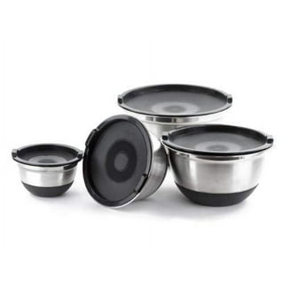 LEXI HOME Heavy Duty Stainless Steel German 3 Large Nested Mixing Bowl Set  LB5274SS - The Home Depot