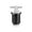 Stainless Steel,19mm, variant on ABPETE Drain Plug, 3/4-inch, 1-inch or 1-1/4-Inch Snap, T-Shape Drain Plug Twist-Turn Marine Boat Drain Plugs, Brass Snap Handle with Rubber Boat Drain Plug Copper, 19mm