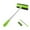 Green, variant on Window Squeegee With Telescopic Handle, 2-in-1 Sponge Scrubber and Rubber Blade for Glass Door Mirror Car Windshield, Green