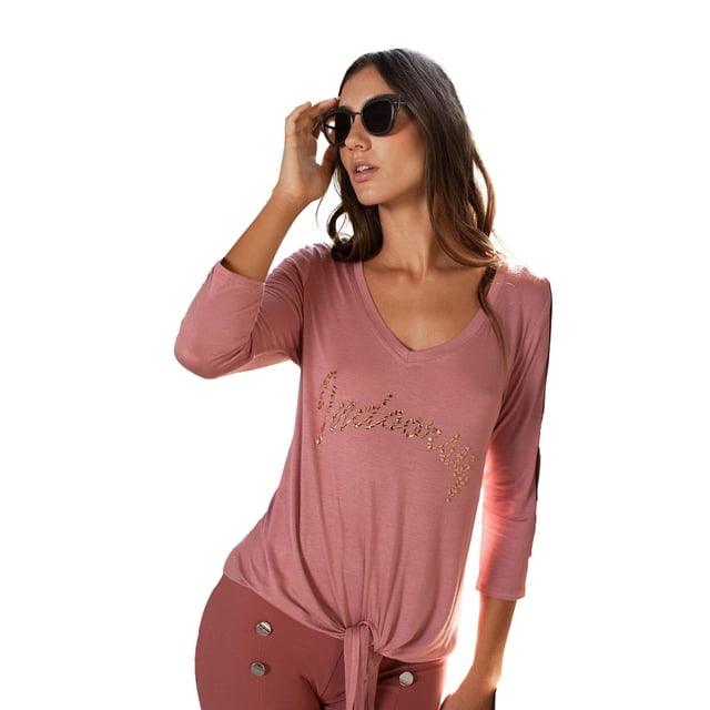 Blusa JULINA André Badi rosa Mediana