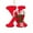 X, variant on Wmkox8yii 26 Letters Christmas Tree Decoration Pendant,Acrylic Christmas Ornaments A to Z Letters Decorative Hanging Xmas Alphabet Letters for Christmas Tree DIY Craft Christmas Decor
