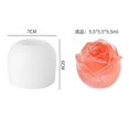 thumbnail image 2 of 2 Pack Rose Ice Cube Maker, 3D Rose Shape Ice Cube Mold, Silicone Rose Ice Ball, 2 of 5