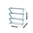thumbnail image 3 of Fridja Clearance Ingenious Z Type Shoe Rack Easy Household Shoe Storage Rack Dormitory Multi Layer Assembly Shoe Rack Summer Refresh for Home, 3 of 6