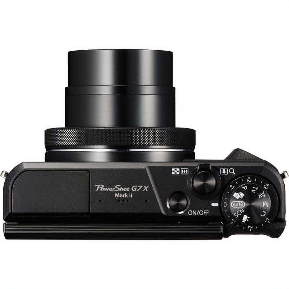 Canon PowerShot G7 X Mark II 20.1MP 4.2x Optical Zoom Digital Camera + Expo Accessories Bundle - International Version - image 3 of 9