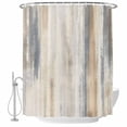 thumbnail image 2 of Beige Grey Waterproof Fabric Shower Curtain,Abstract Mottled Art Retro Modern Painting Waterproof Fabric Shower Curtain for Bathroom Curtains Bathtubs Shower Curtains with 12 Hooks Extra Long 72x96, 2 of 8