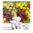 thumbnail image 3 of Lámpara de Baño LED directa de fábrica, lámpara de seta R50 R63 R80 E14 E27 220V 6W 10W 12W, luz blanca cálida no estroboscópica en línea con ERP2.0, 3 of 3