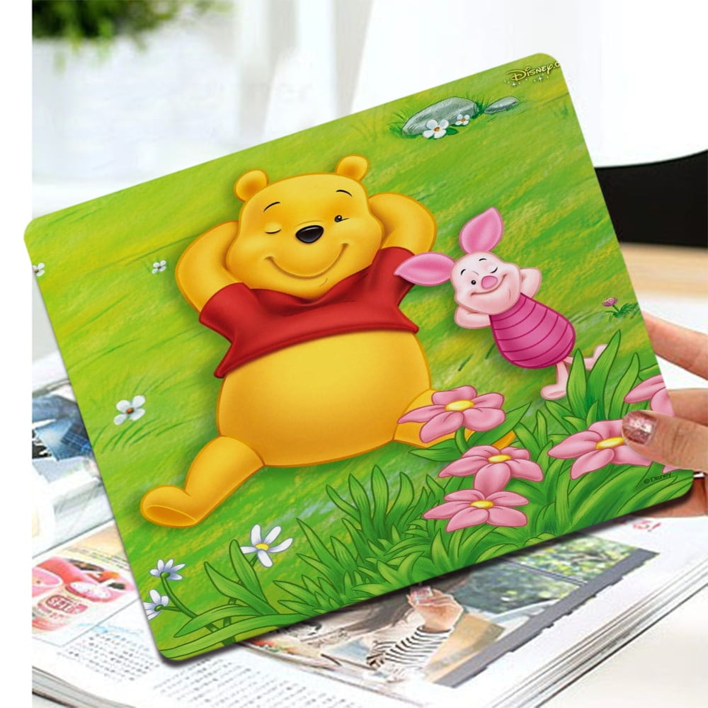 Winnie the Pooh Mouse Pad Gaming Mouse Pad 8.66 Inch x 7.09 inch