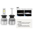 thumbnail image 3 of Par De H7, Coche Hi Lo Beam Auto Bombillas H7 LED Faro LED 36W 8000LM Faro 6000K Plata, 3 of 7