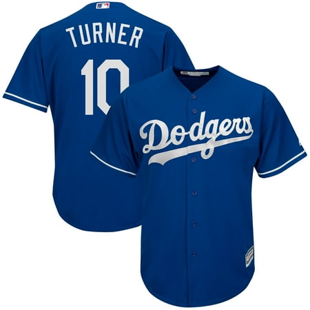 Majestic Fashion Replica Jersey - Justin Turner Los Angeles Dodgers Majestic Fashion Official Cool Base Player Replica Jersey - Royal