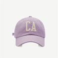 thumbnail image 1 of Gorra De béisbol con letras lisas para mujer y adolescente, Sombrero De algodón 2023, protector solar, 1 of 4